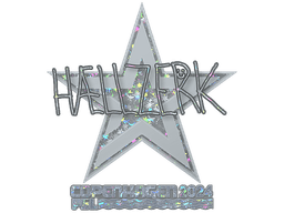 Sticker | hallzerk (Glitter) | Copenhagen 2024