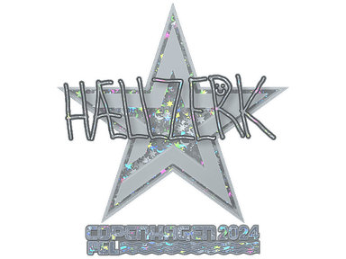 Sticker | hallzerk (Glitter) | Copenhagen 2024