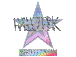 Sticker | hallzerk (Holo) | Copenhagen 2024