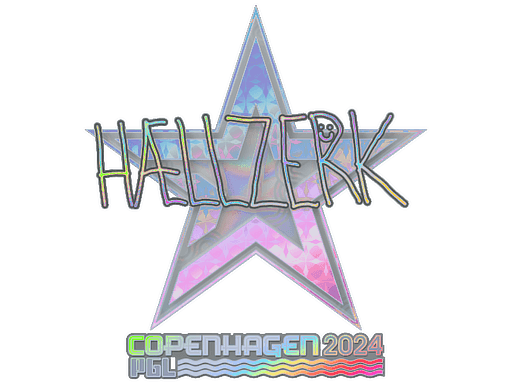 Sticker | hallzerk (Holo) | Copenhagen 2024