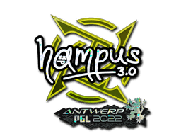 Sticker | hampus (Glitter) | Antwerp 2022