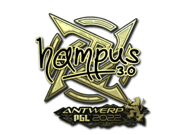 Sticker | hampus (Gold) | Antwerp 2022