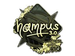 Sticker | hampus (Gold) | Rio 2022