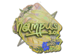 Sticker | hampus (Holo) | Rio 2022