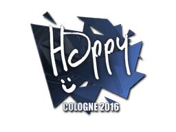 Sticker | Happy | Cologne 2016