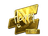 Sticker | Happy (Gold) | Atlanta 2017