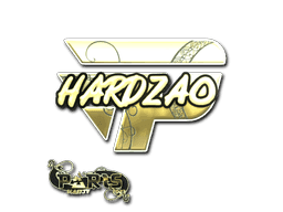 Sticker | hardzao (Gold) | Paris 2023