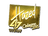 Sticker | hazed (Gold) | Cologne 2015