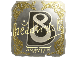 Sticker | headtr1ck (Gold) | Austin 2025
