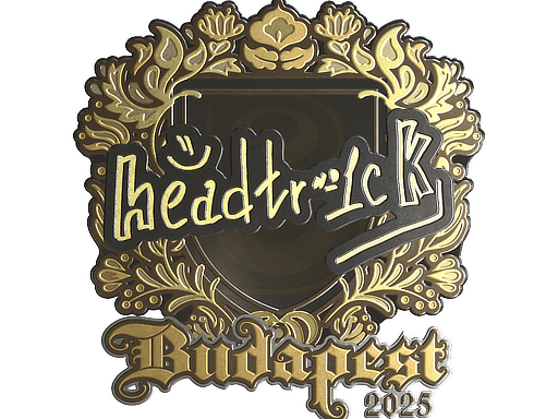 Sticker | headtr1ck (Gold) | Budapest 2025