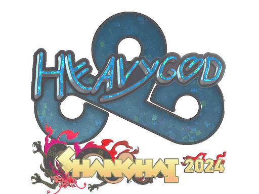 Sticker | Heavygod (Glitter) | Shanghai 2024