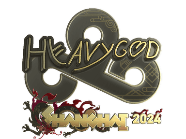 Sticker | Heavygod (Gold) | Shanghai 2024