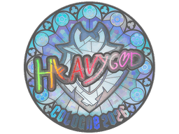 Sticker | Heavygod (Holo) | Cologne 2026