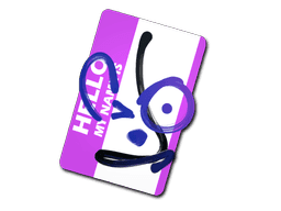 Sticker | Hello AUG