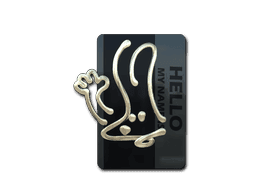 Sticker | Hello FAMAS (Gold)