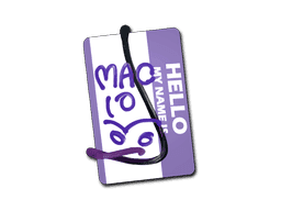 Sticker | Hello MAC-10