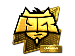 Sticker | HellRaisers (Gold) | Atlanta 2017