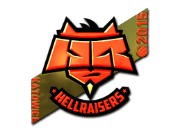 Sticker | HellRaisers (Gold) | Katowice 2015