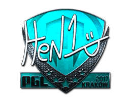 Sticker | HEN1 (Foil) | Krakow 2017