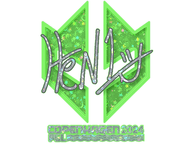 Sticker | HEN1 (Glitter) | Copenhagen 2024