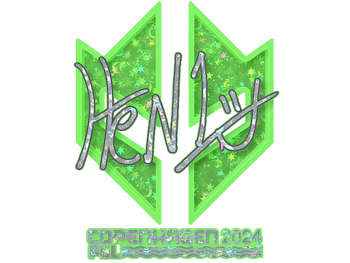 Sticker | HEN1 (Glitter) | Copenhagen 2024