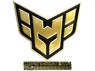 Sticker | Heroic (Gold) | Copenhagen 2024