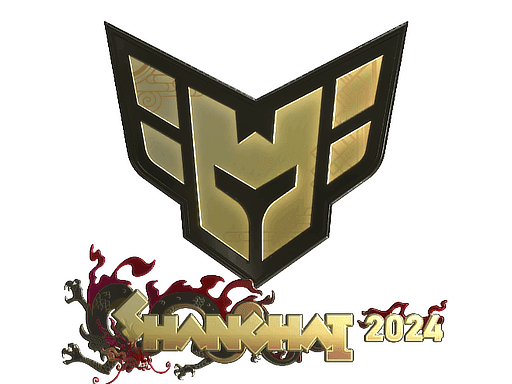 Sticker | HEROIC (Gold) | Shanghai 2024