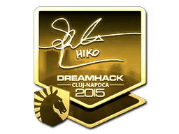 Sticker | Hiko (Gold) | Cluj-Napoca 2015