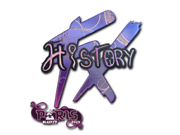 Sticker | History (Holo) | Paris 2023