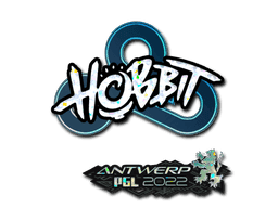 Sticker | Hobbit (Glitter) | Antwerp 2022