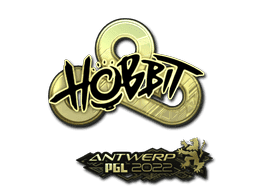 Sticker | Hobbit (Gold) | Antwerp 2022