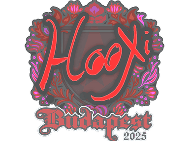 Sticker | HooXi | Budapest 2025