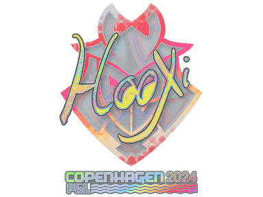 Sticker | HooXi (Holo) | Copenhagen 2024
