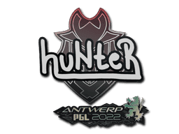 Sticker | huNter | Antwerp 2022