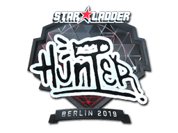 Sticker | huNter- (Foil) | Berlin 2019