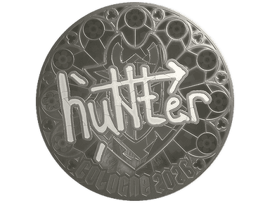Sticker | huNter- (Foil) | Cologne 2026