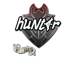 Sticker | huNter- (Glitter) | Paris 2023