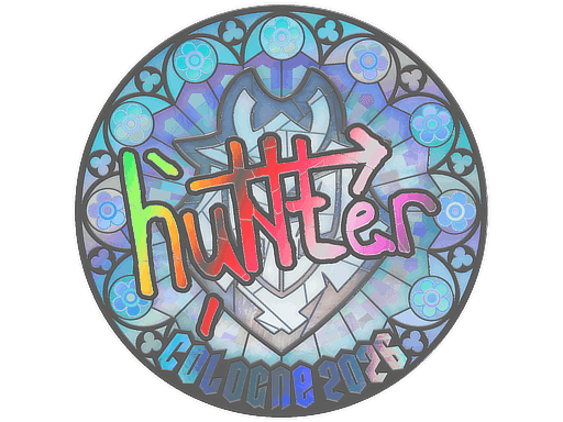 Sticker | huNter- (Holo) | Cologne 2026