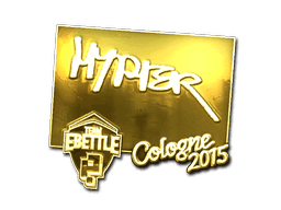 Sticker | Hyper (Gold) | Cologne 2015