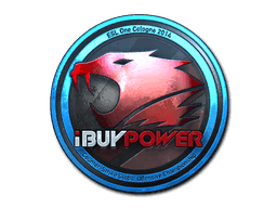 Sticker | iBUYPOWER (Foil) | Cologne 2014