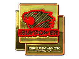 Sticker | iBUYPOWER (Gold) | DreamHack 2014