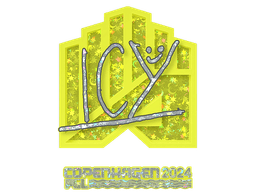Sticker | ICY (Glitter) | Copenhagen 2024