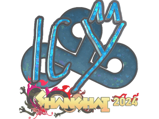 Sticker | ICY (Glitter) | Shanghai 2024