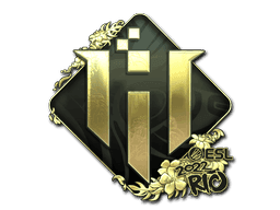 Sticker | IHC Esports (Gold) | Rio 2022