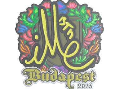 Sticker | iM (Embroidered) | Budapest 2025