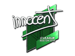 Sticker | innocent | Boston 2018