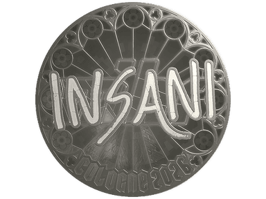 Sticker | insani (Foil) | Cologne 2026