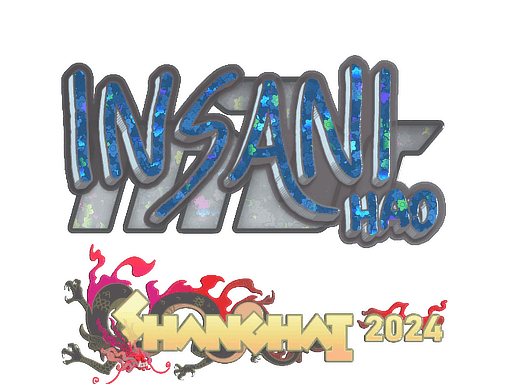 Sticker | insani (Glitter) | Shanghai 2024