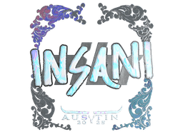Sticker | insani (Holo) | Austin 2025