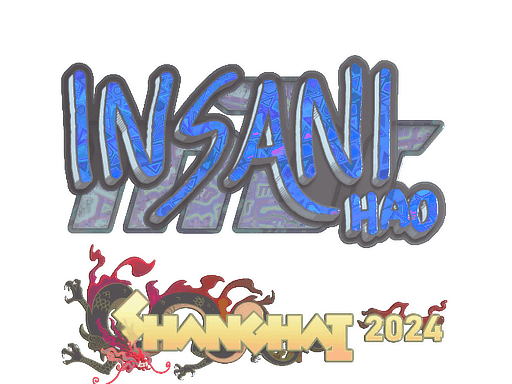 Sticker | insani (Holo) | Shanghai 2024